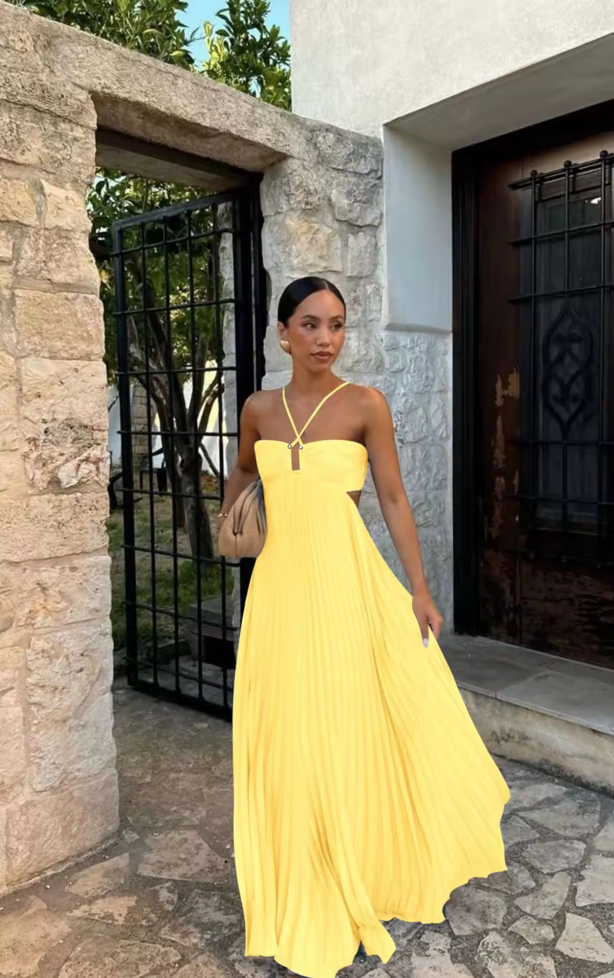 Sunset maxi dress