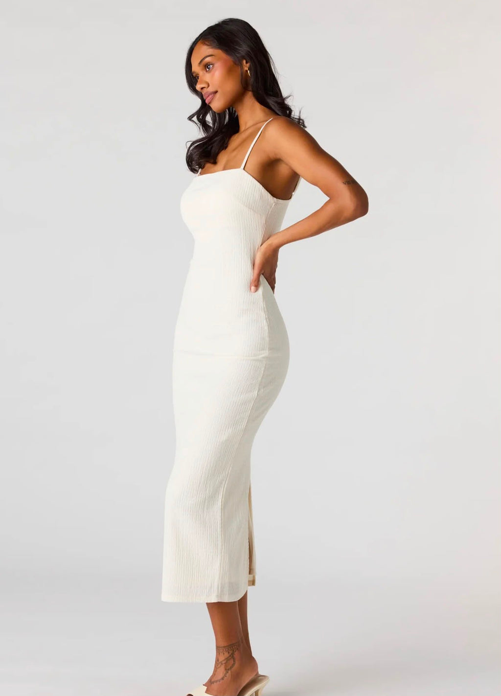 Yellow Butter Maxi Dress