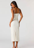 Yellow Butter Maxi Dress