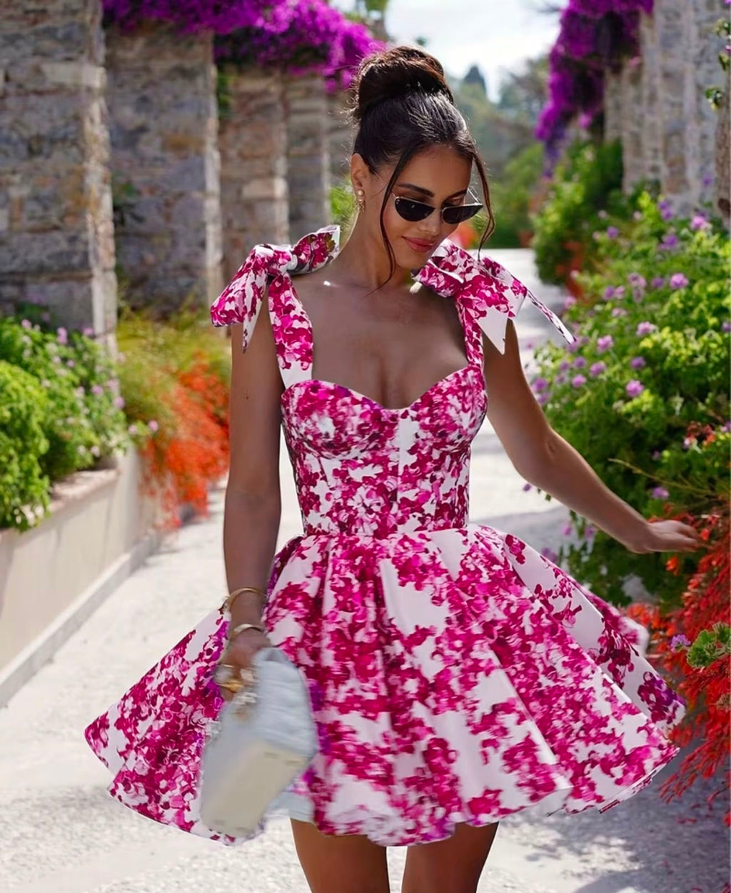 The Rosé Garden Dress