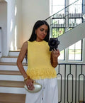 The Sunshine Fringe Top