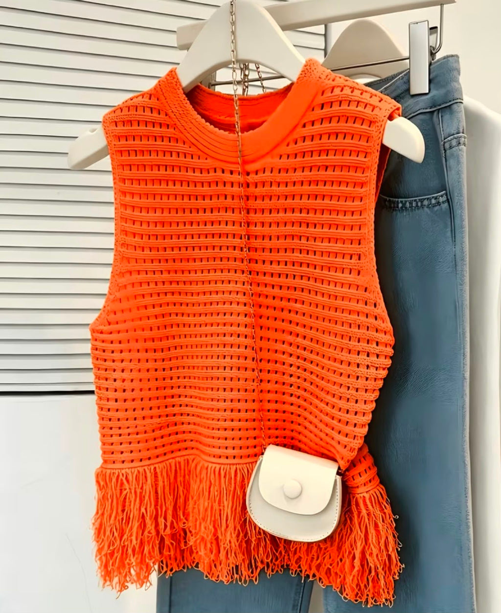 The Sunshine Fringe Top