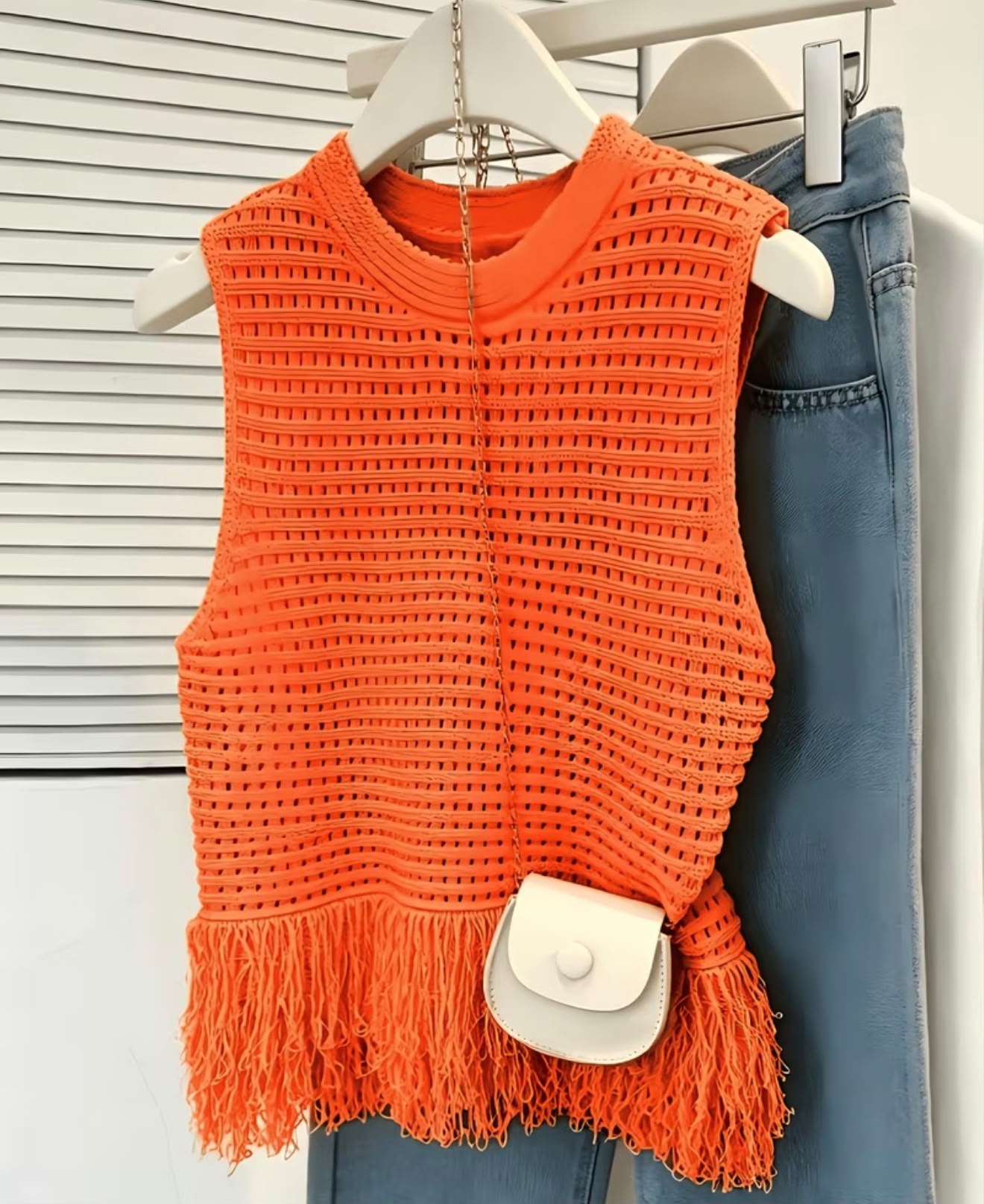 The Sunshine Fringe Top