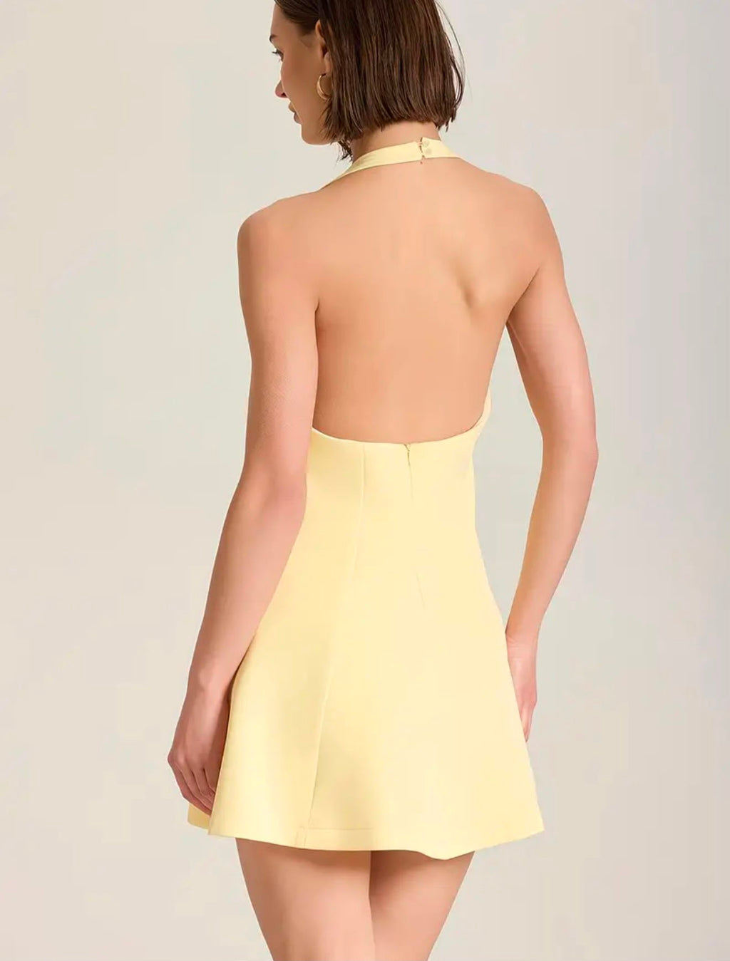 The Lemon Drop Mini Dress