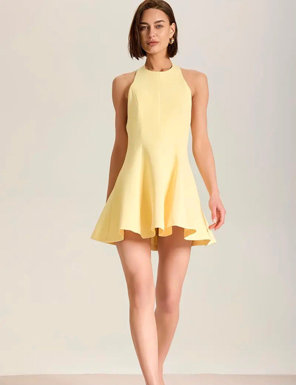The Lemon Drop Mini Dress