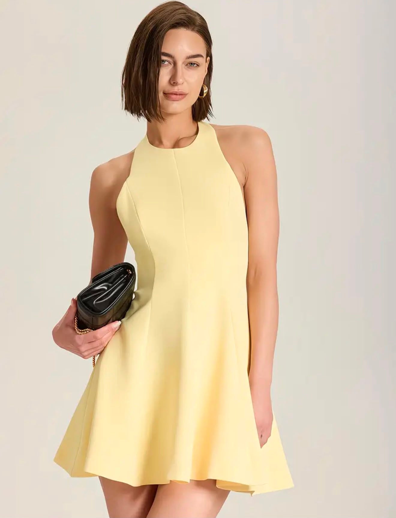 The Lemon Drop Mini Dress